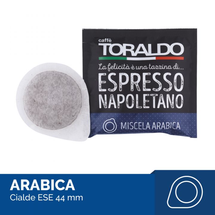 150 Dosettes - Café en papier filtre 44mm ESE café Lollo mélange